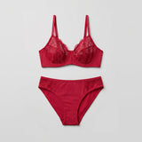 Women’s Cotton Blend Bra Panty Set for Daily Comfort