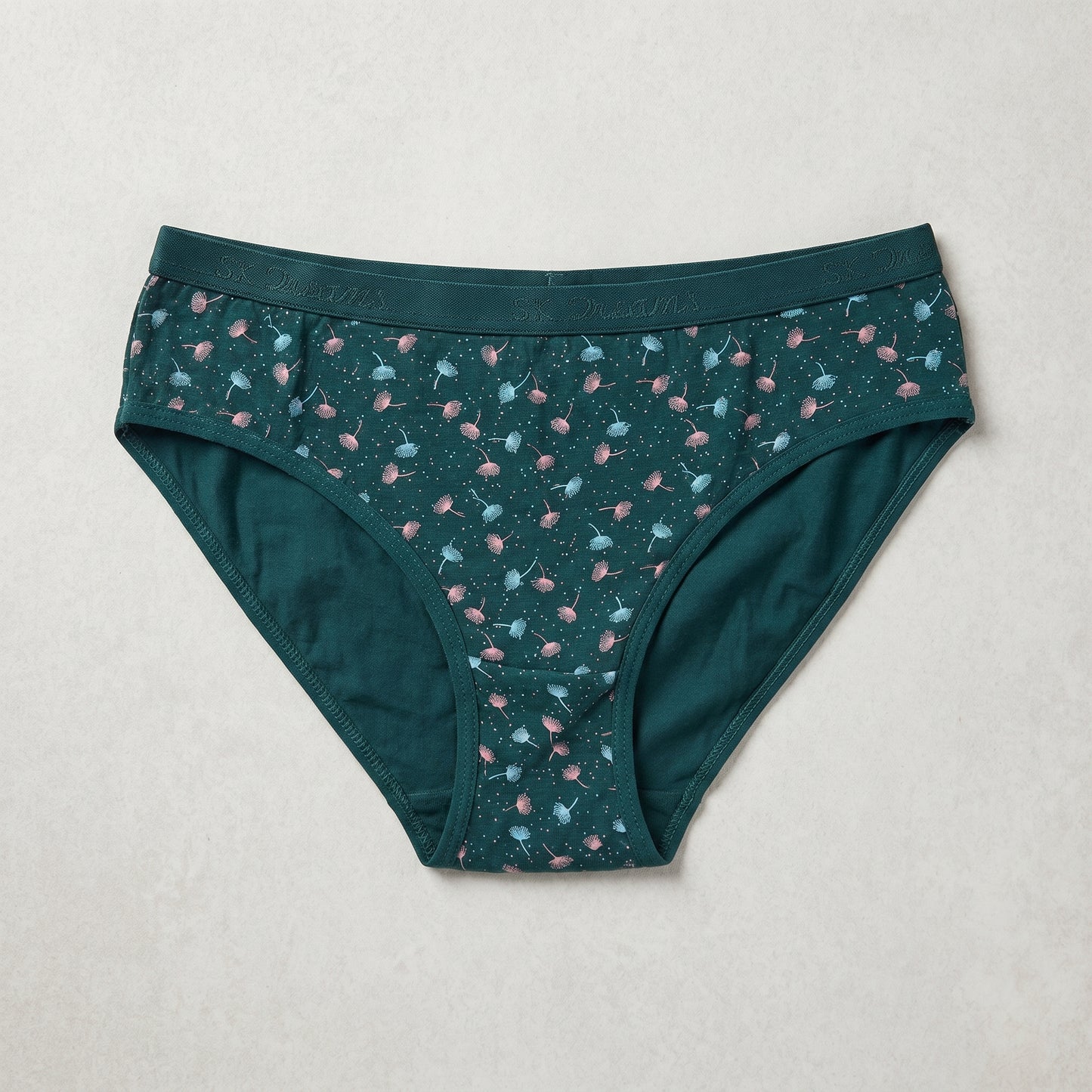 Women’s Printed Cotton Panty Soft Elastic Comfort