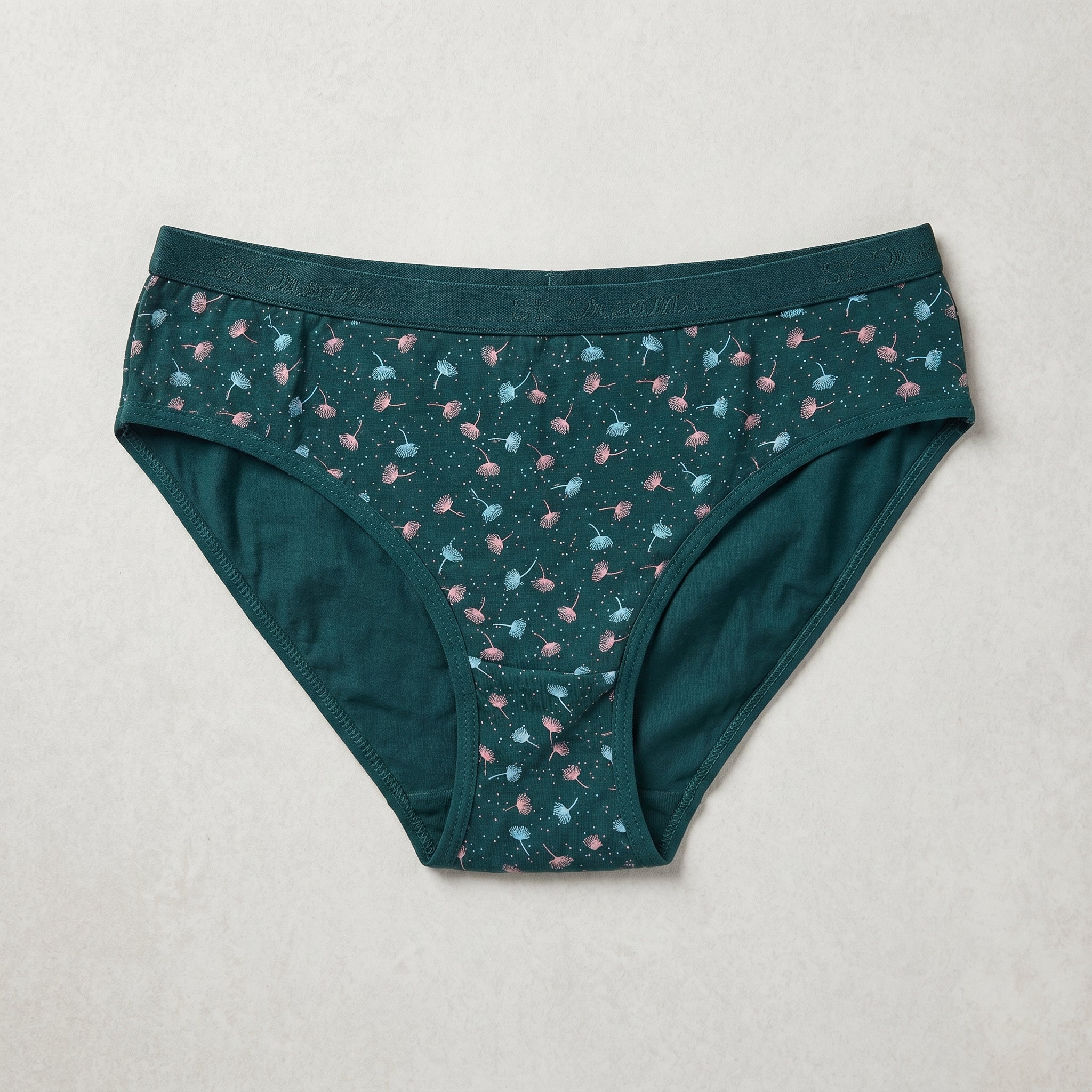 Women’s Printed Cotton Panty Soft Elastic Comfort