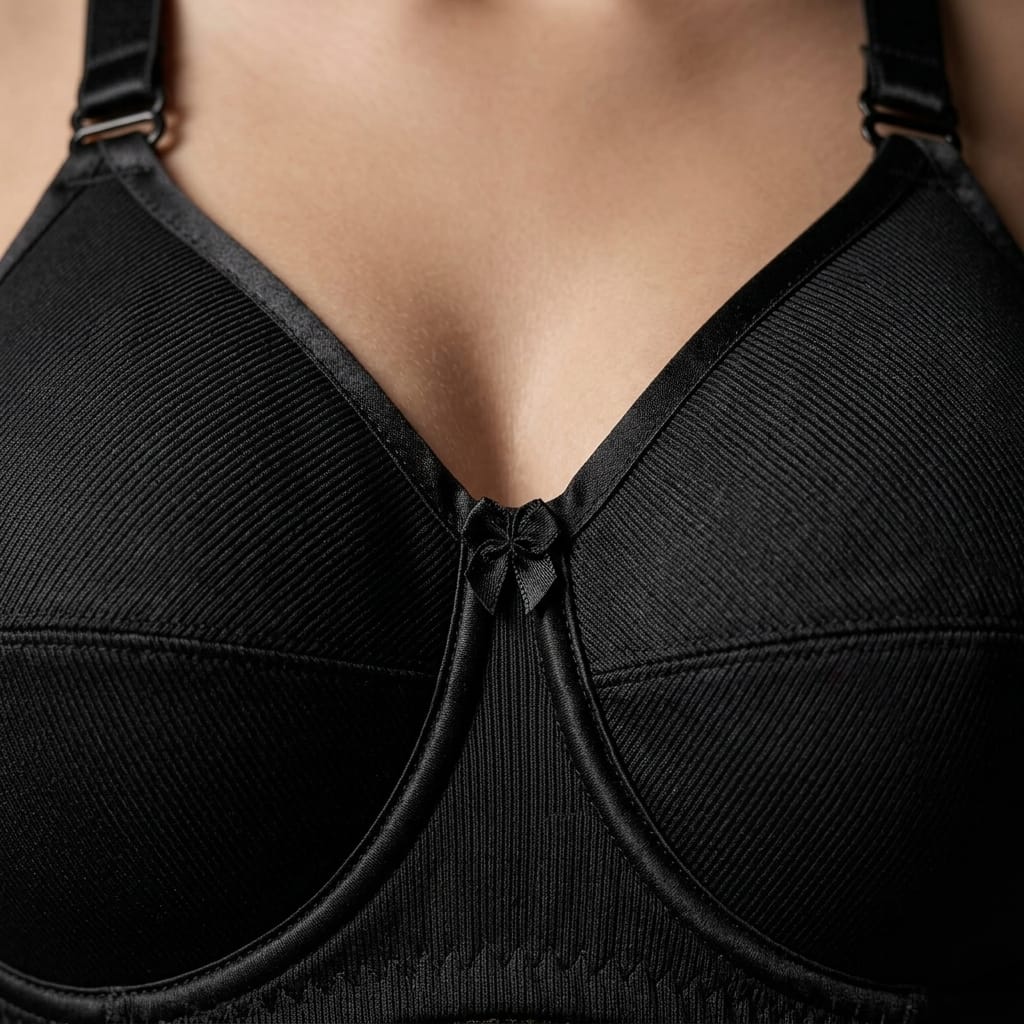 Women’s Padded Cotton Blend Bra Panty Set for Women