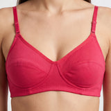 Women’s Cotton Non Padded Lace Bra for Everyday Comfort