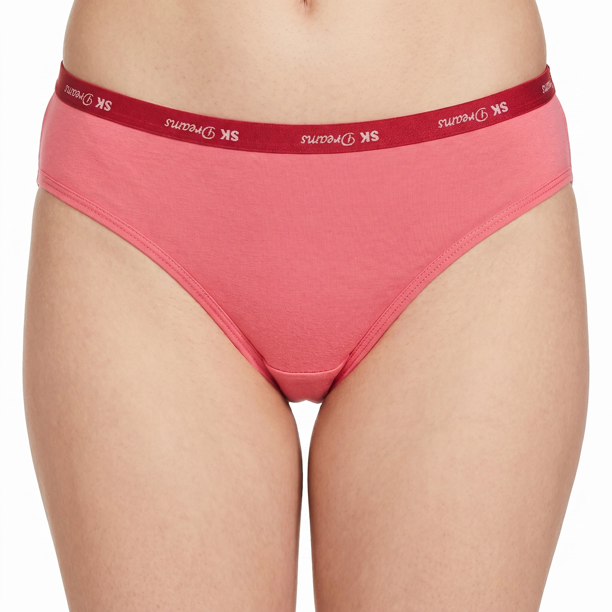 Women’s Pure Cotton Lace Panty with Soft Elastic Comfort