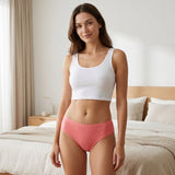 Women’s Plain Cotton Panty with Soft Elastic Comfort