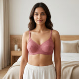 Women’s Cotton Non Padded Lace Bra for Everyday Comfort